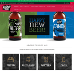 Bishop Nick Brewery Shopify Store built by Solve My Problem