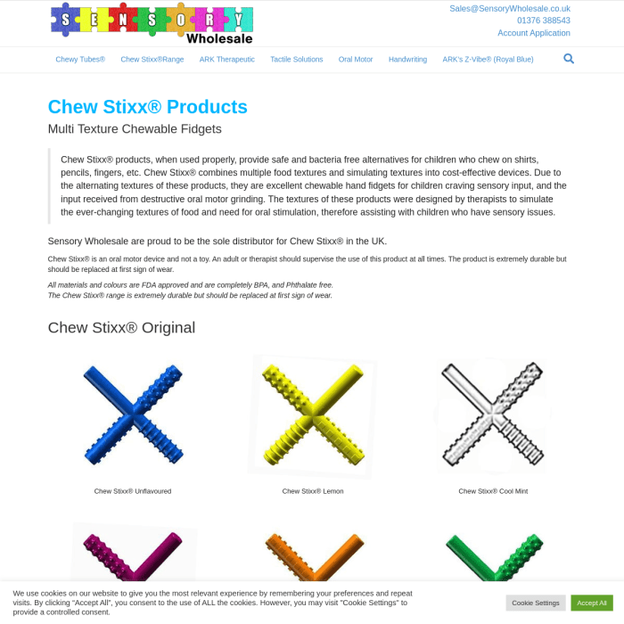 Sensory Wholesale Powered by WordPress Designed and Managed by Solve My Problem Sensory Wholesale Powered by WordPress Designed and Managed by Solve My Problem