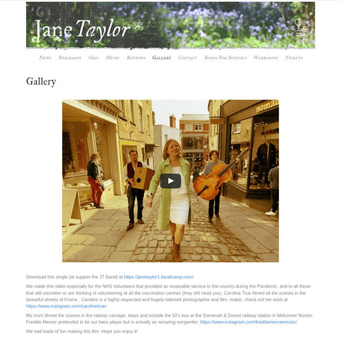 janetaylor.co.uk-gallery Jane Taylor WordPress website