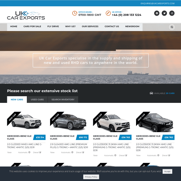 UK Car Exports Powered by WordPress Designed and Managed by Solve My Problem