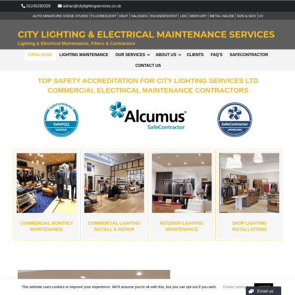 City Lighting Powered by WordPress Designed and Managed by Solve My Problem